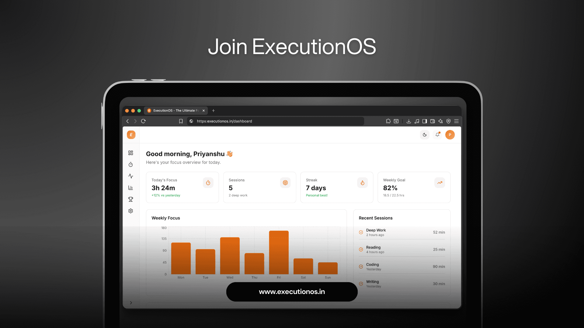 ExecutionOS Product Showcase
